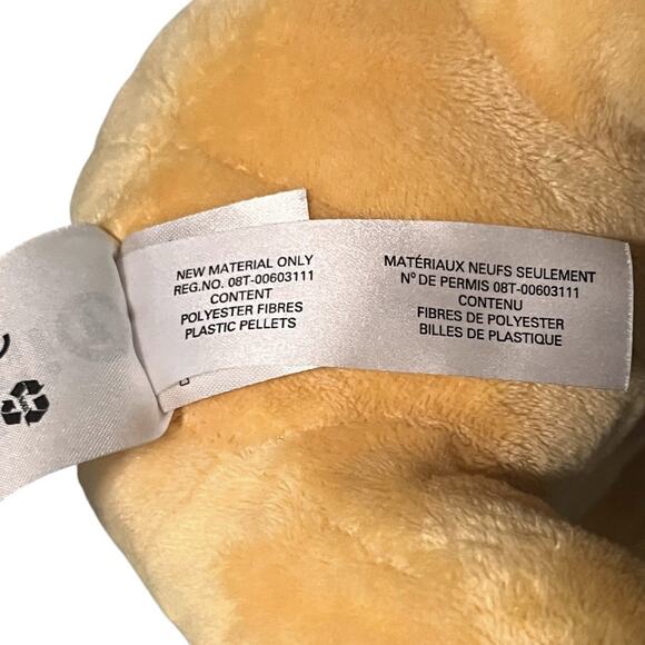 Winnie the Pooh 11" Plush Disney Store Patch Sitting Original Authentic - Picture 8 of 9